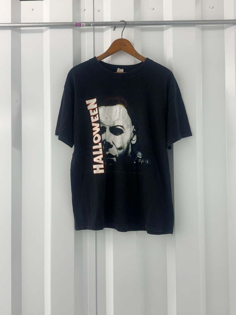 Vintage 2006 Halloween Movie T-Shirt Michael Myers Horror Tee  Size L Black